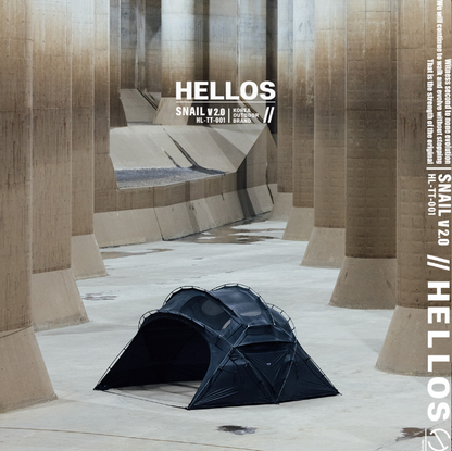 【HELLOS】Snail Shelter V2.0（本体)
