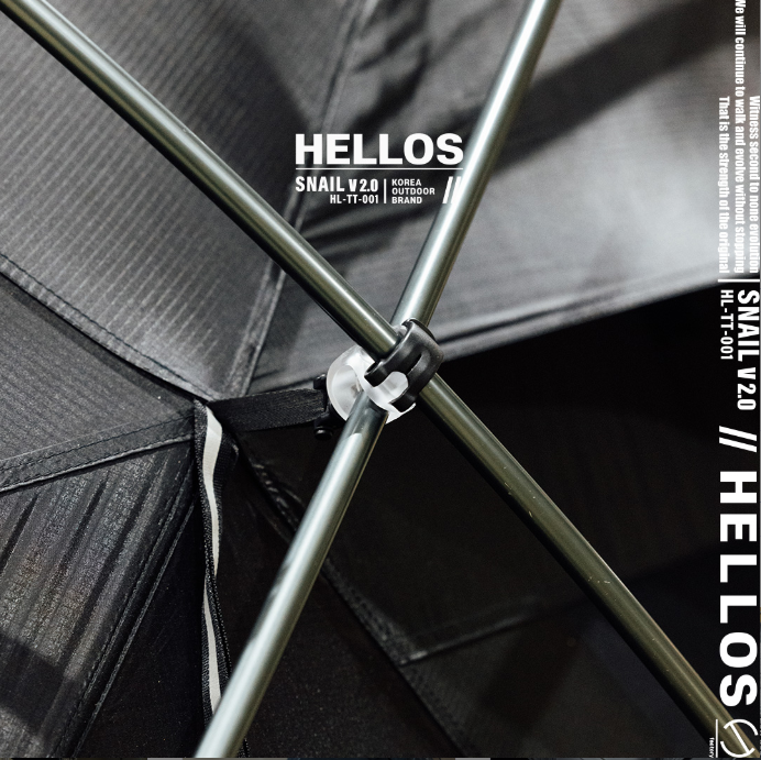 【HELLOS】Snail Shelter V2.0（本体)