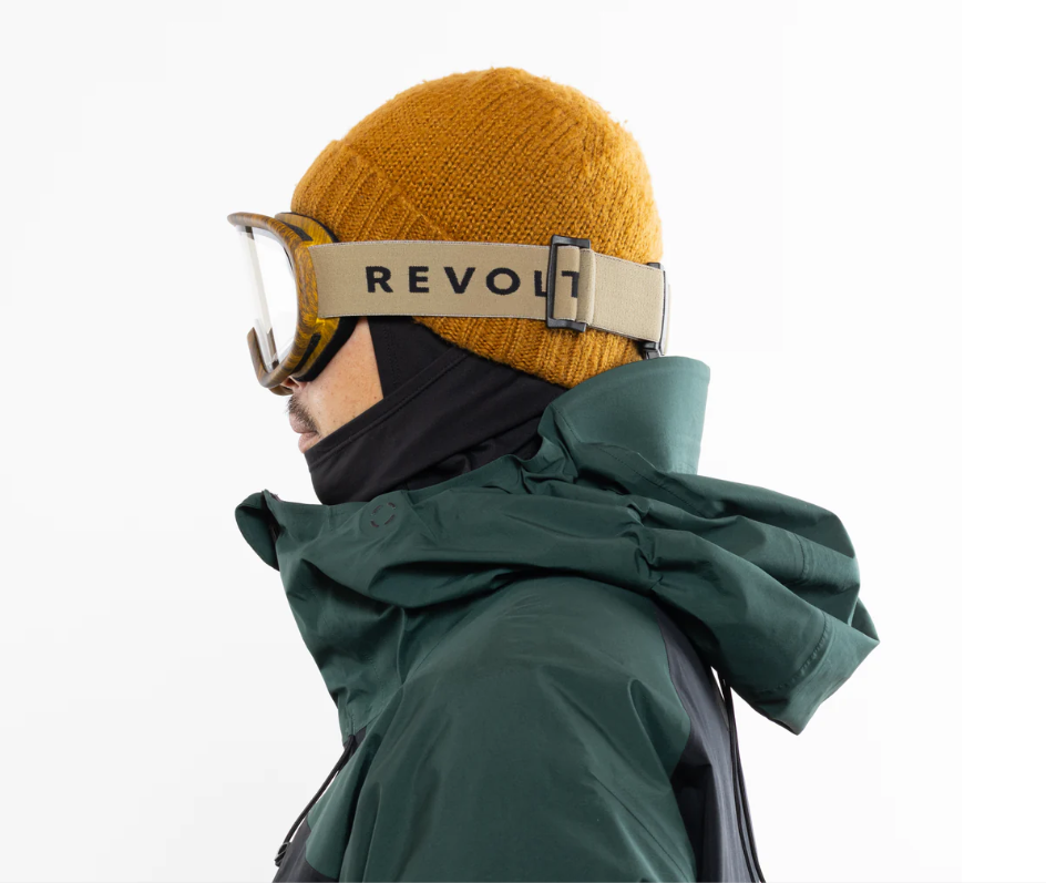 REVOLT】SUPER LIGHT FRAME Matte 山吹 Wood (Clear / Clear PHO
