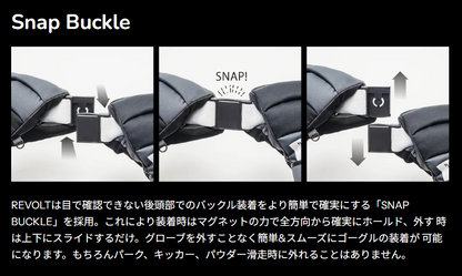 【REVOLT】SUPER LIGHT FRAME INF / D.Green×Green (LTD) ［Brown Mirror / Clear PHO (TCP)］