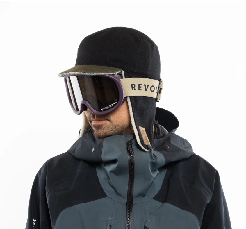 【REVOLT】SUPER LIGHT FRAME Matte 至極 / Khaki×Black ［Clear / Clear PHO(CCP)］