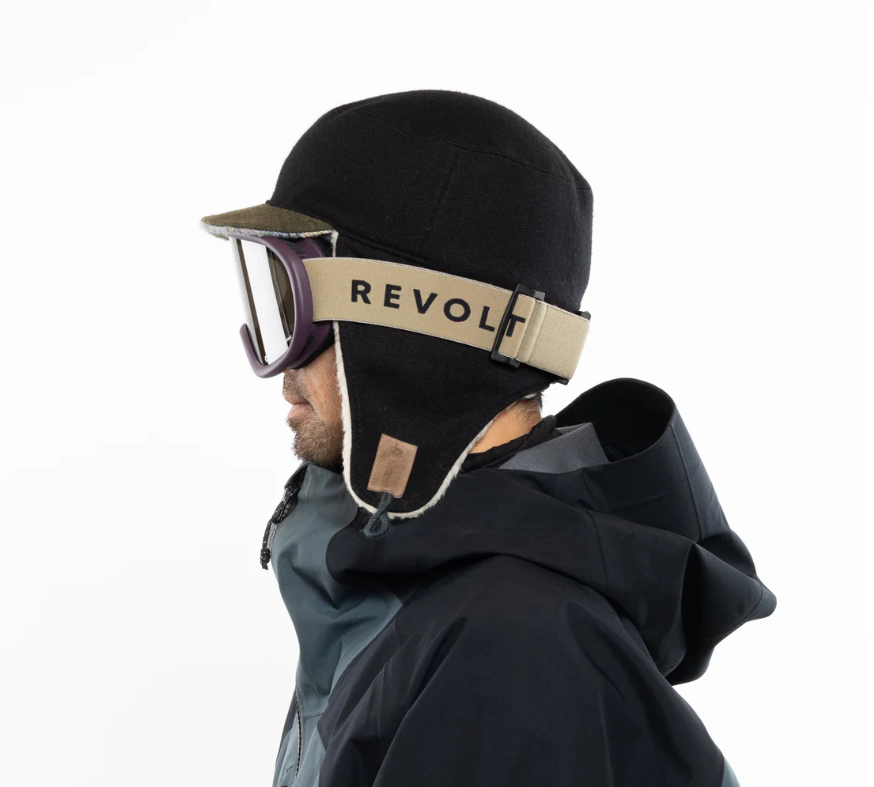 【REVOLT】SUPER LIGHT FRAME Matte 至極 / Khaki×Black ［Clear / Clear PHO(CCP)］