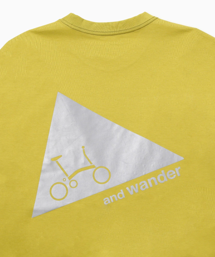 【and wander】 Brompton × pocket T