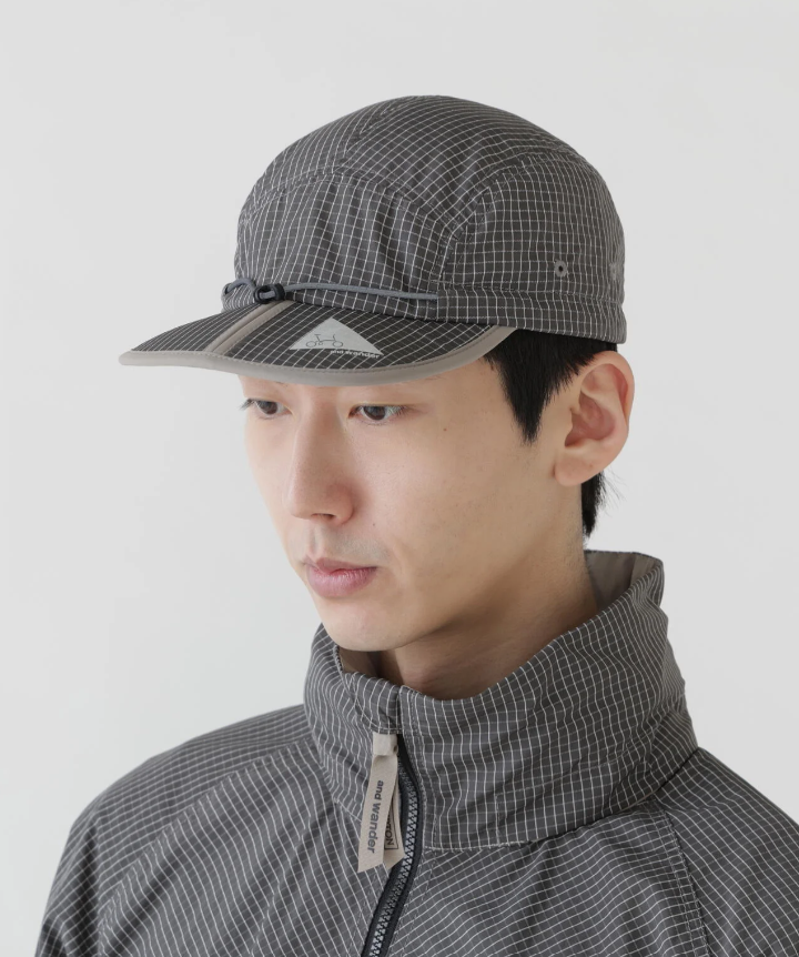 【and wander】 Brompton × reflective rip cap