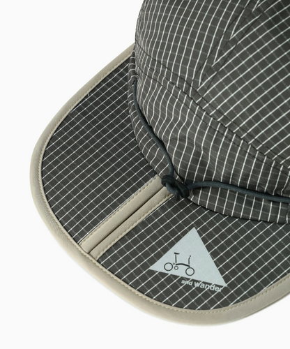 【and wander】 Brompton × reflective rip cap