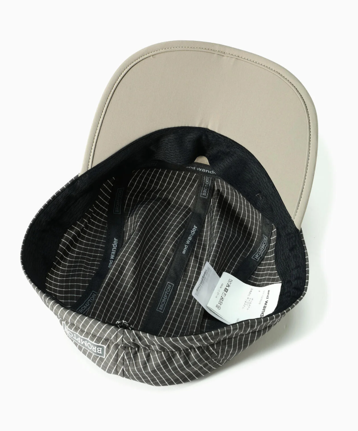【and wander】 Brompton × reflective rip cap