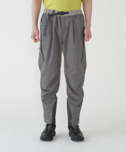 【and wander】 Brompton × reflective rip pants