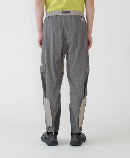 【and wander】 Brompton × reflective rip pants