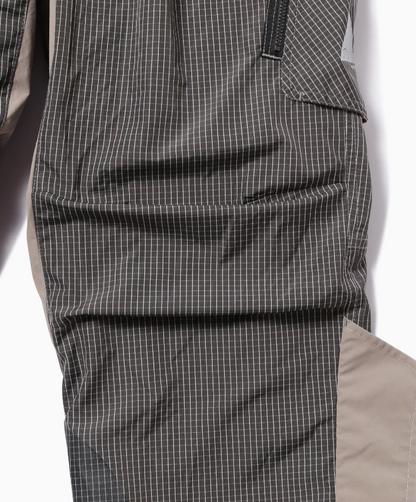 【and wander】 Brompton × reflective rip pants