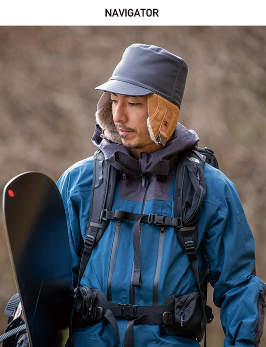 【LADE BEANIES】 "NAVIGATOR" NAVY