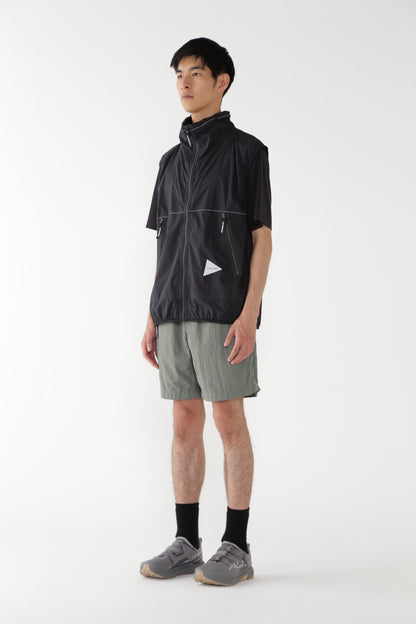 【and wander】PERTEX wind vest (5745121016)