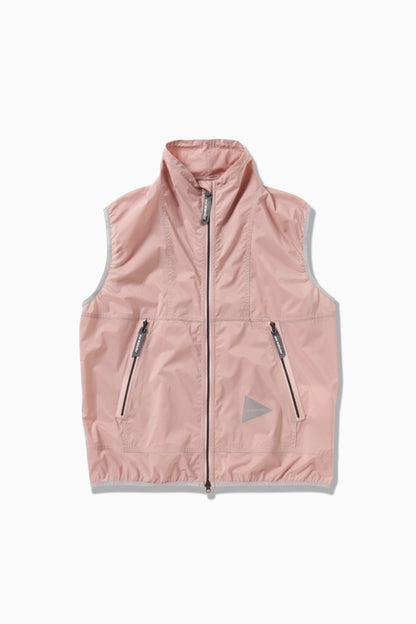 【and wander】PERTEX wind vest (5745121016)