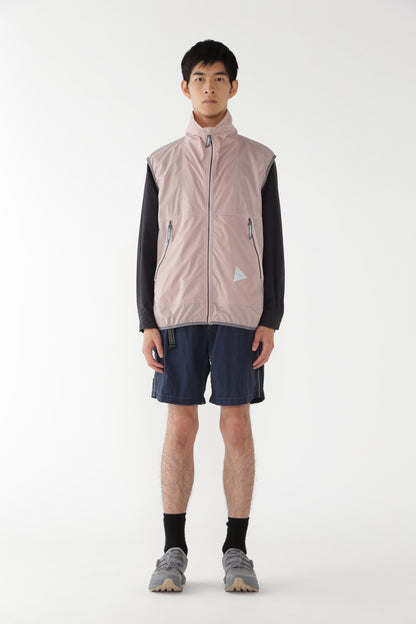 【and wander】PERTEX wind vest (5745121016)