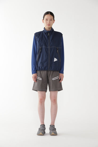 【and wander】PERTEX wind vest (5745121016)