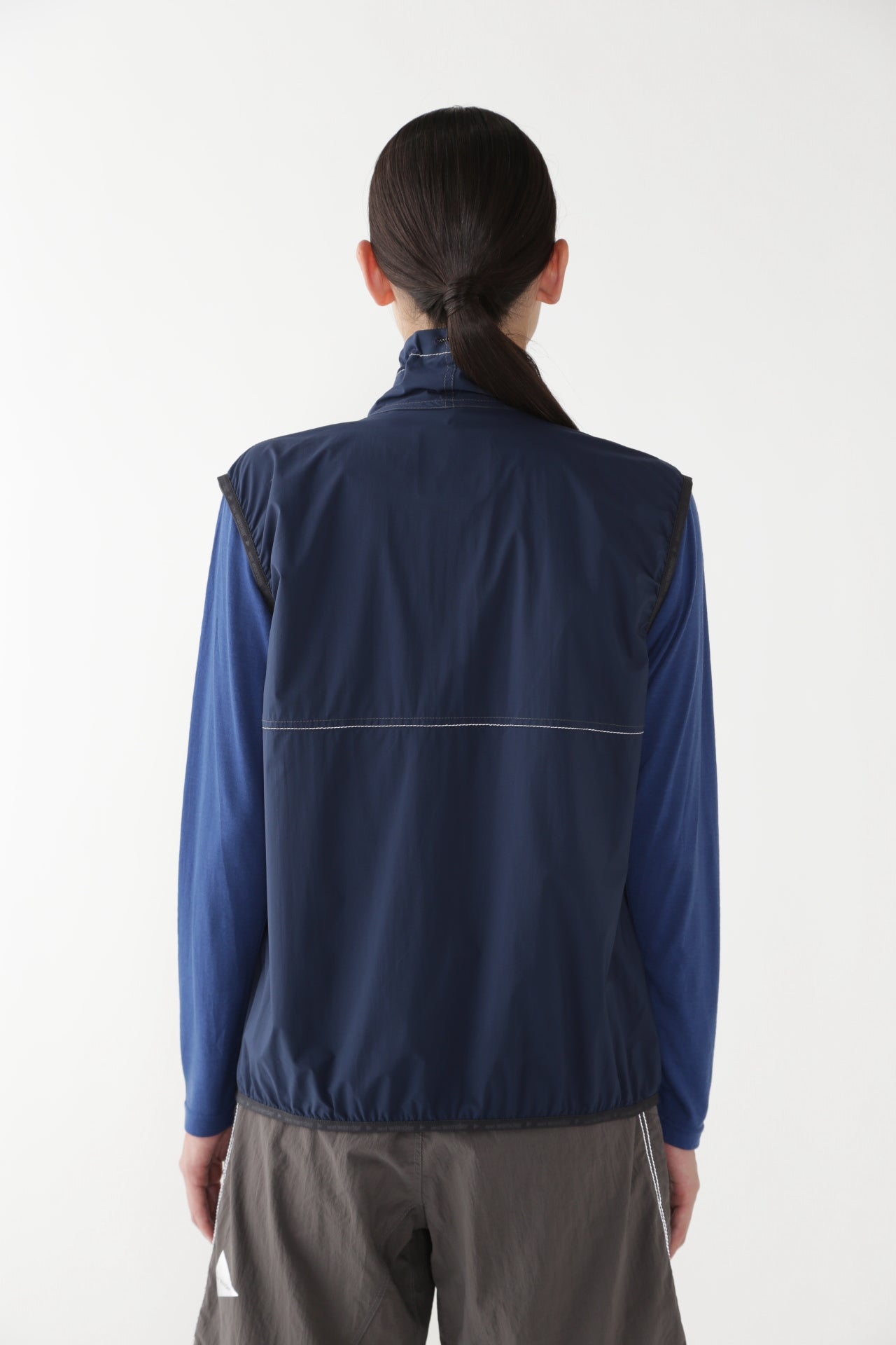 アンドワンダー　and wander PERTEX wind vest and wander(アンドワンダー)｜【UNISEX】PERTEX wind vest