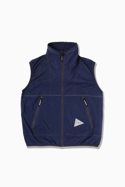 【and wander】PERTEX wind vest (5745121016)