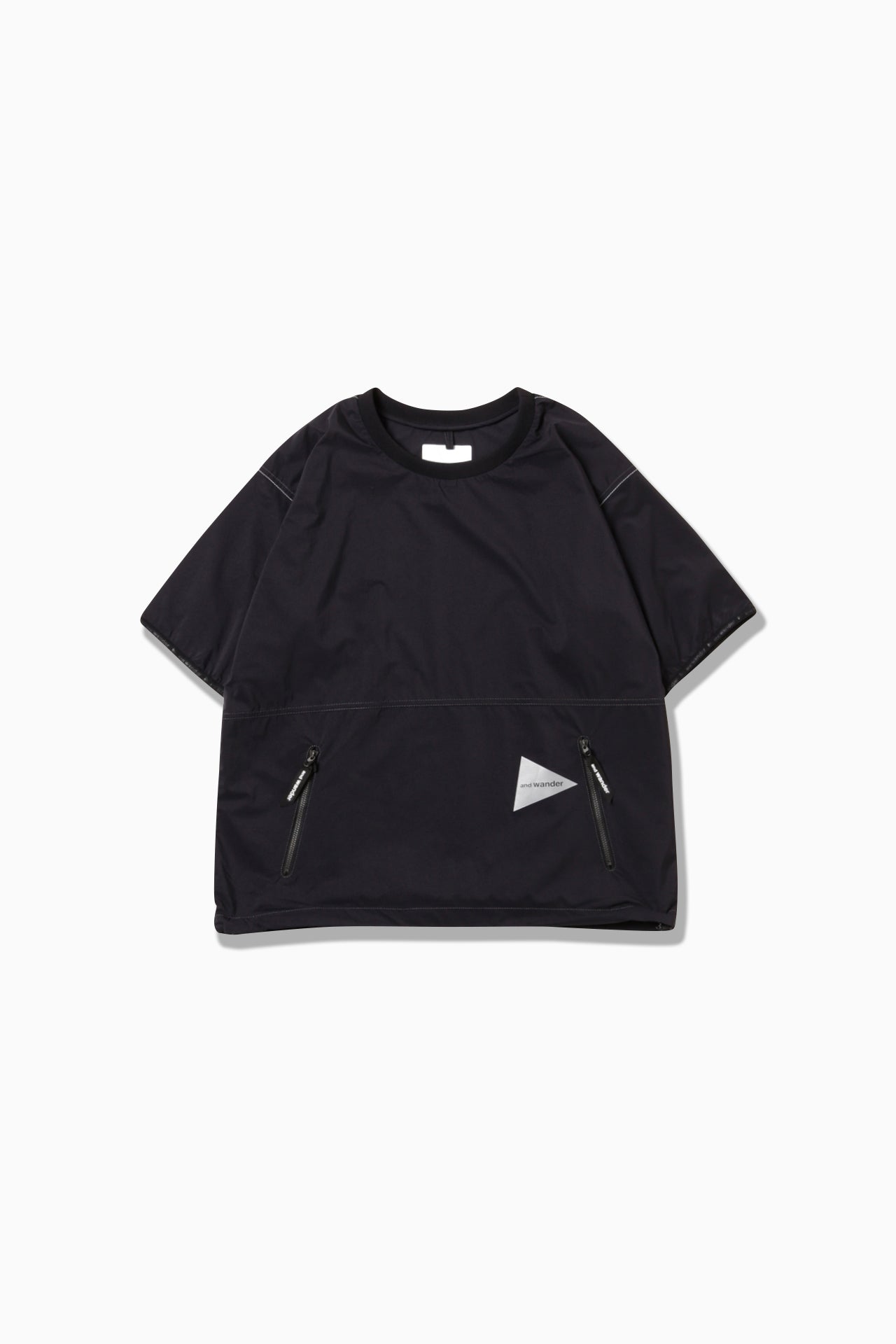【and wander】PERTEX wind T (5745121017)
