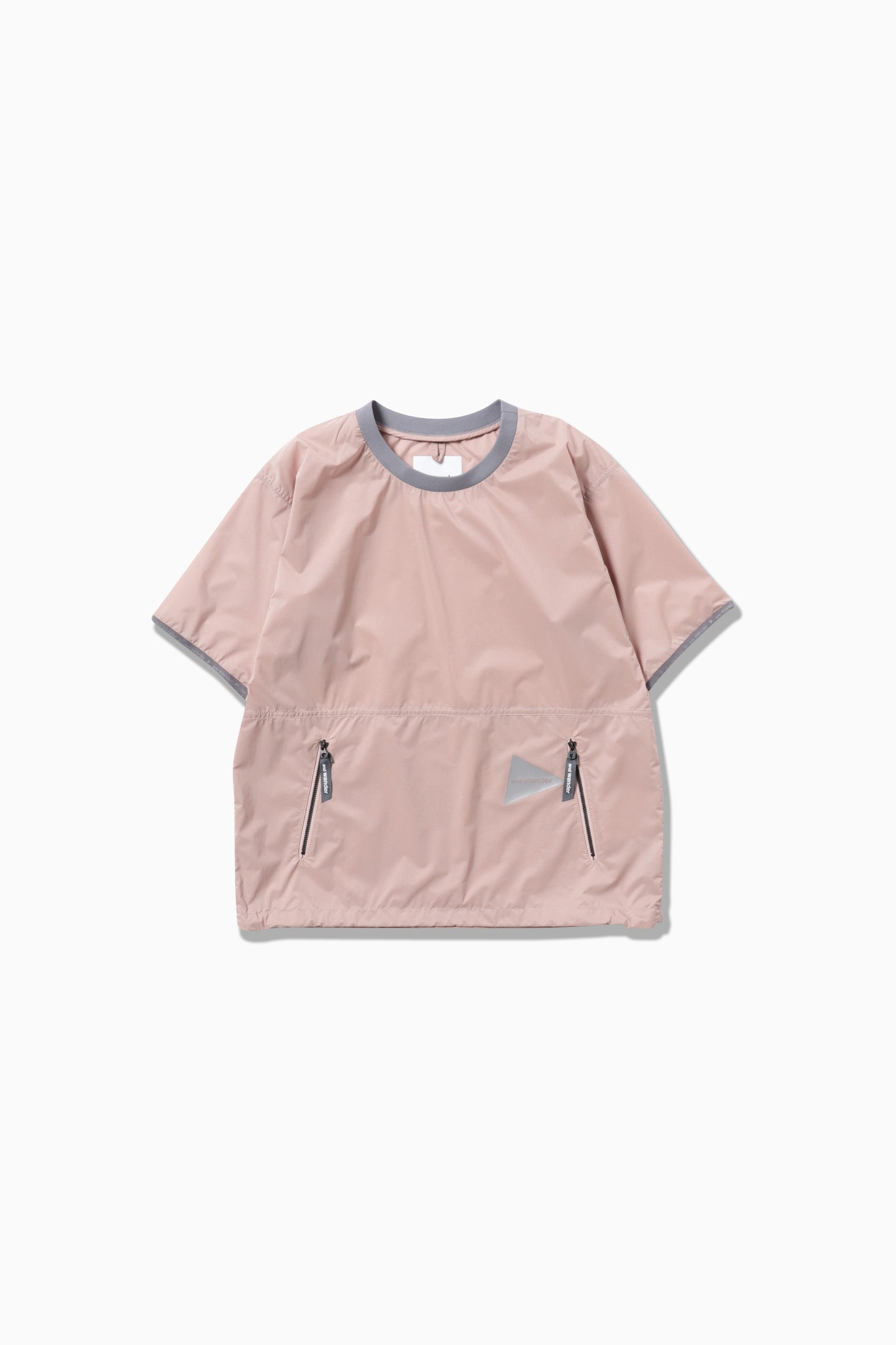 【and wander】PERTEX wind T (5745121017)