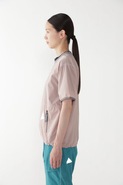 【and wander】PERTEX wind T (5745121017)