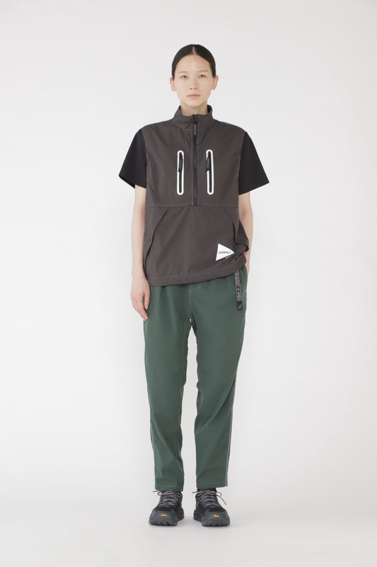 【and wander】GRAMICCI × and wander brushed nylon vest(5745121507)