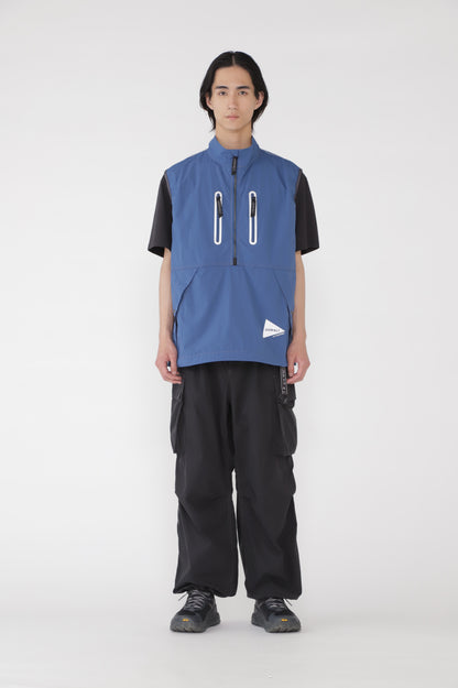 【and wander】GRAMICCI × and wander brushed nylon vest(5745121507)