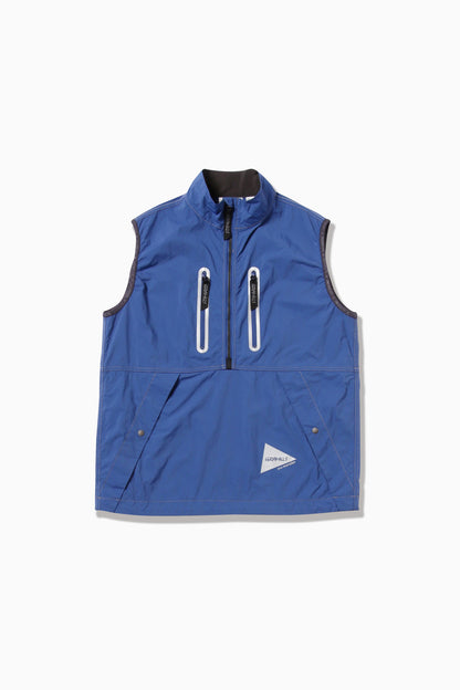 【and wander】GRAMICCI × and wander brushed nylon vest(5745121507)