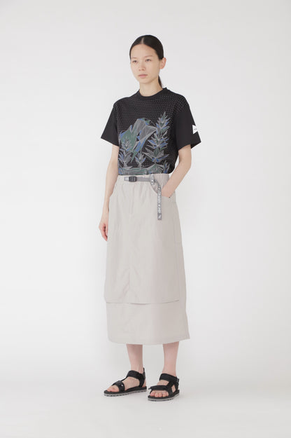 【and wander】GRAMICCI × and wander nylon double knee skirt(5745152513)