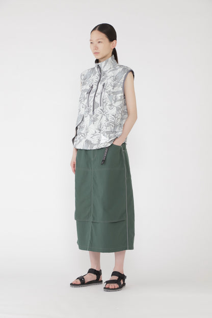 【and wander】GRAMICCI × and wander nylon double knee skirt(5745152513)