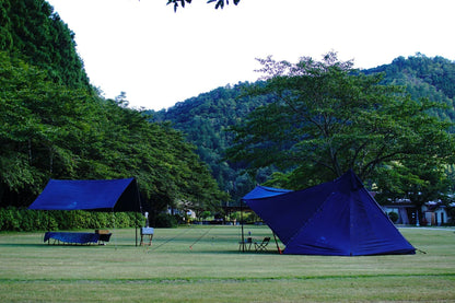【GUNJYO】Blue Veil INDIGO FLOORLESS SHELTER (HKM504)
