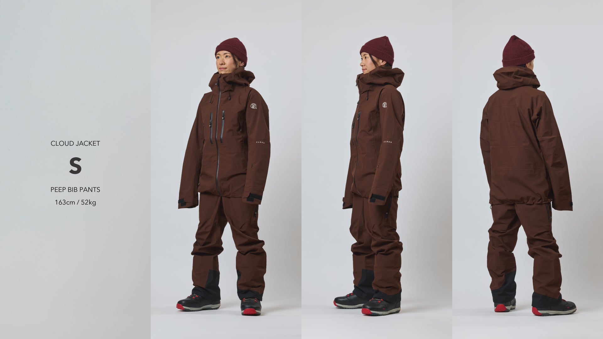 unfudge｜22-23 JACKET + BIB PANTS SET UNFUDGE スノーボード ウェア｜高機能で洗練されたウェア一覧