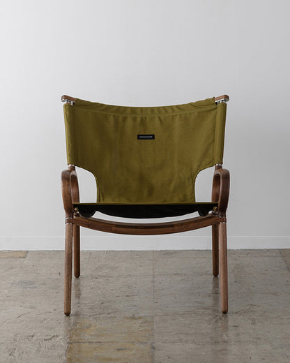 【IKIKI】Grand Chair "Middle High" Walnut Canvas グランドチェア"ミドルハイ" ウォルナット キャンバス