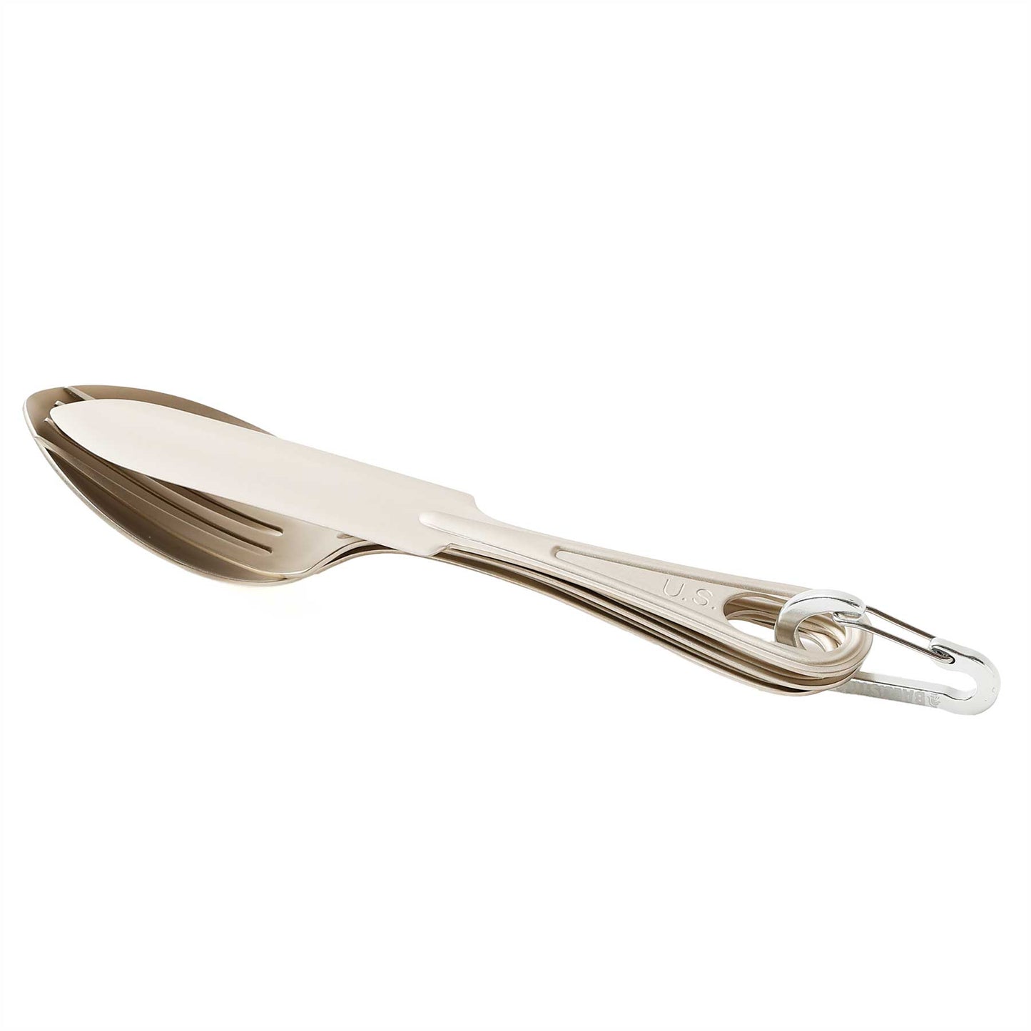 【BALLISTICS】U.S. TITANIUM CUTLERY SET (BLA-2404)