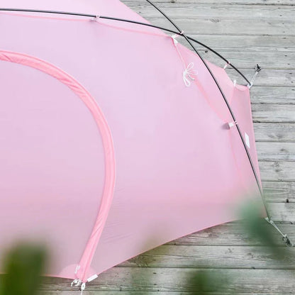 希少 新品 未使用 プレテント ライトロック 1P ピンク 専用FP付(おまけ) Pre Tents】Lightrock 1p / Pink プレテント ライトロック 一人