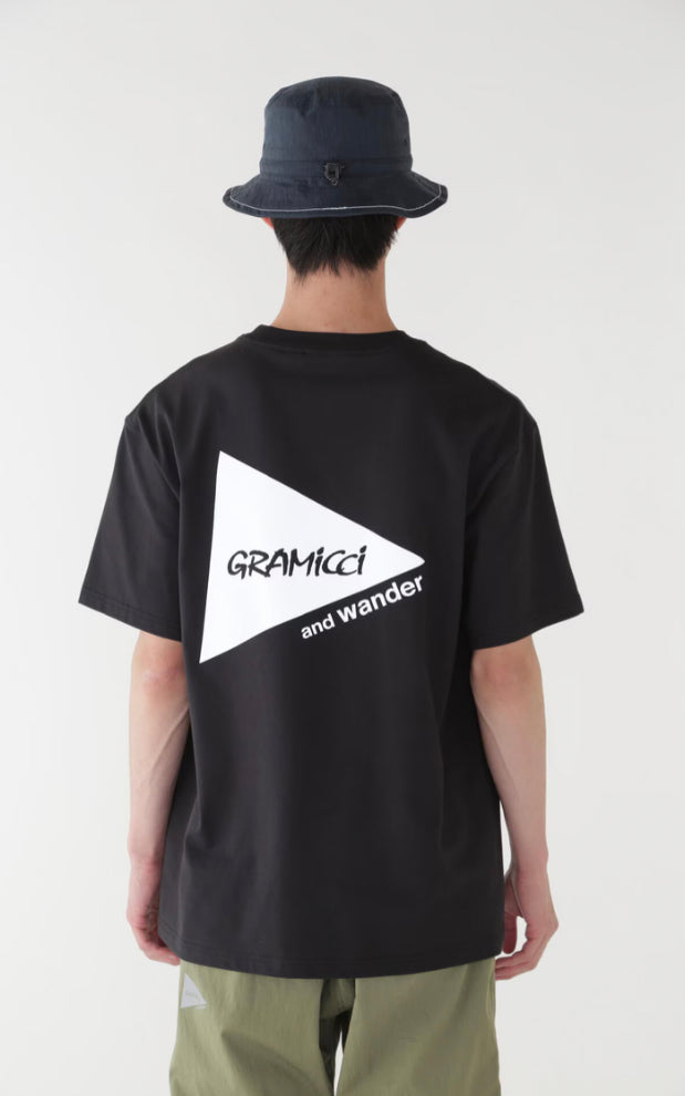 【and wander】GRAMICCI × and wander BACKPRINT TEE