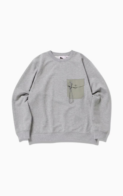 【and wander】GRAMICCI × and wander POCKET SWEAT SHIRT