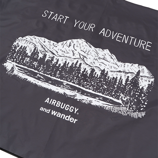 【and wander】AIRBUGGY × and wander GROUND SHEET