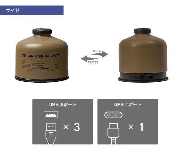 【ROOT.CO】PLAY OD CANISTER BATTERY