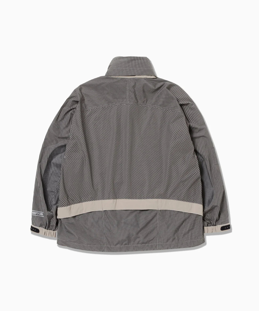 【and wander】Brompton × reflective rip hoodie