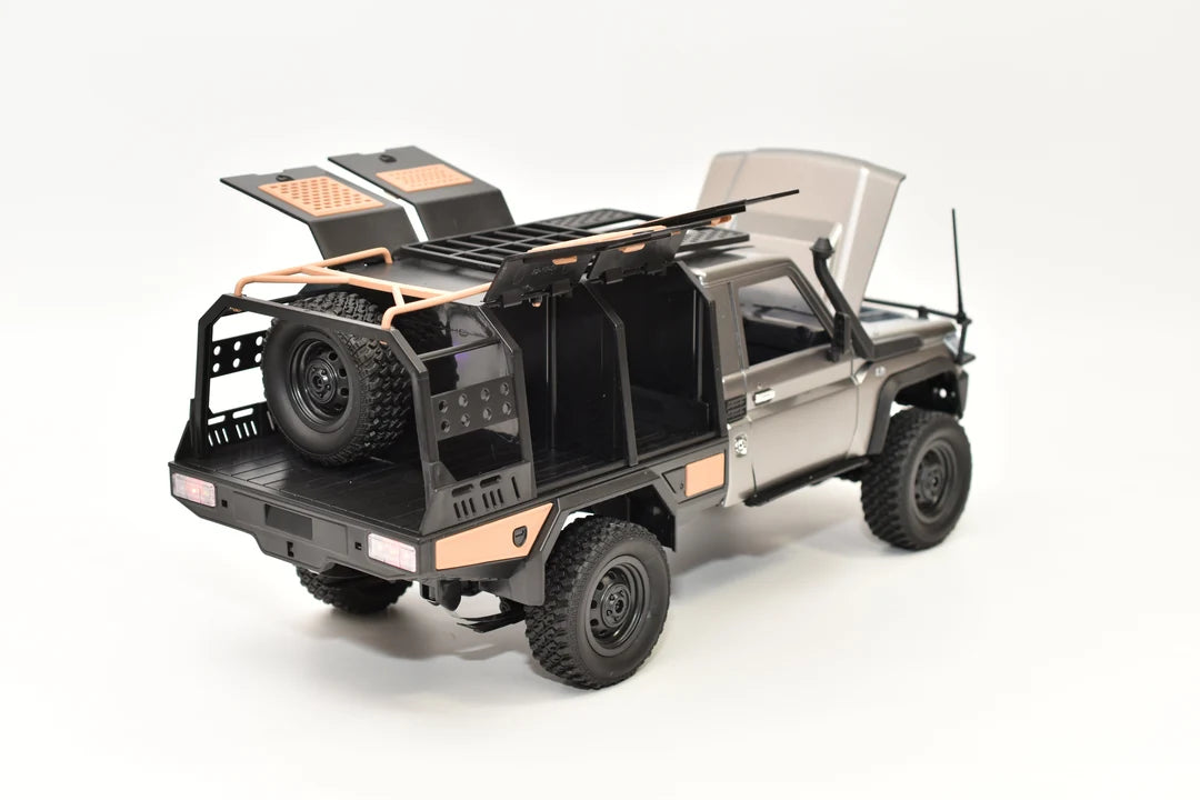 【WPL JAPAN】MNモデル トヨタ ランドクルーザー79オーバランド仕様 1/12 アウトドアラジコン MN-82S RTR