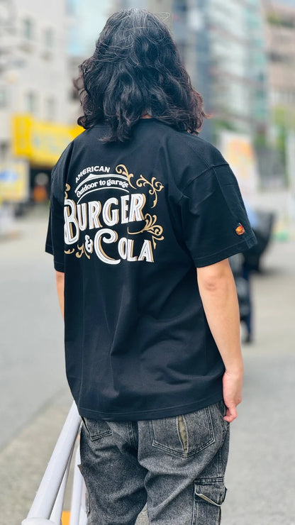 【BURGER ＆ COLA】B&C LOGO S/S Tee