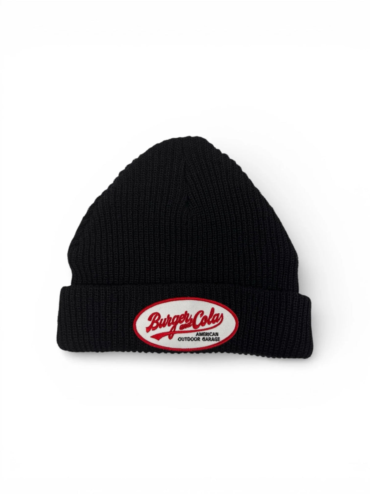 【BURGER & COLA】OVAL Patch Beanie
