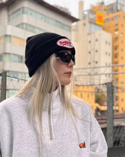 【BURGER & COLA】OVAL Patch Beanie