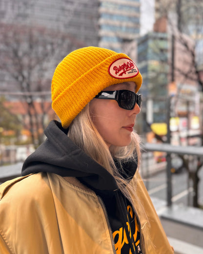 【BURGER & COLA】OVAL Patch Beanie