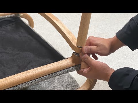 IKIKI】Grand Chair Walnut Fabric イキキ グランドチェア